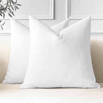 T-200 Plain White Cotton Pillow Case